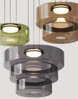 GeoGlow - Bauhaus Glass Pendant Light