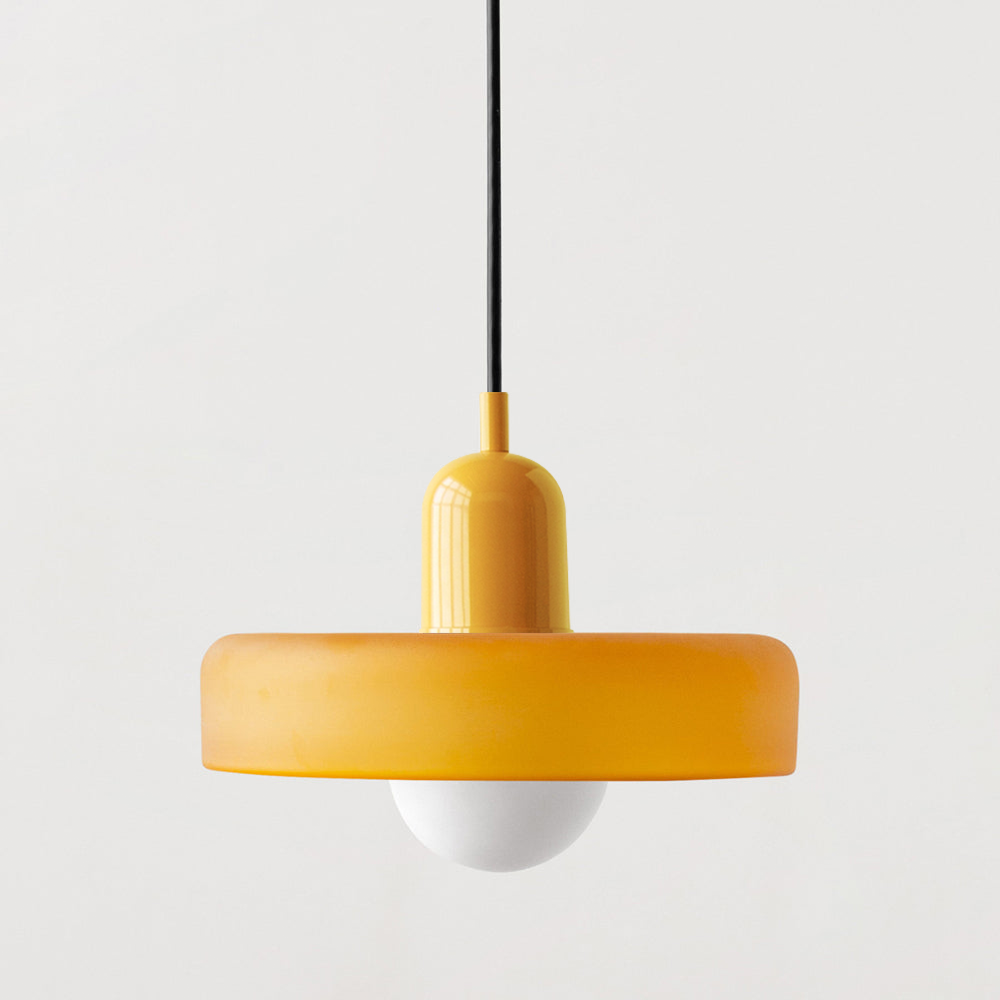 VividGlow - Bauhaus Colored Glass Pendant
