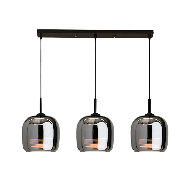 EbonyAura - Glass Pendant Light