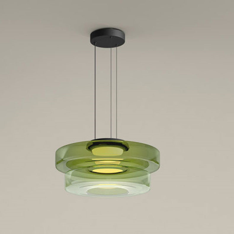 GeoGlow - Bauhaus Glass Pendant Light