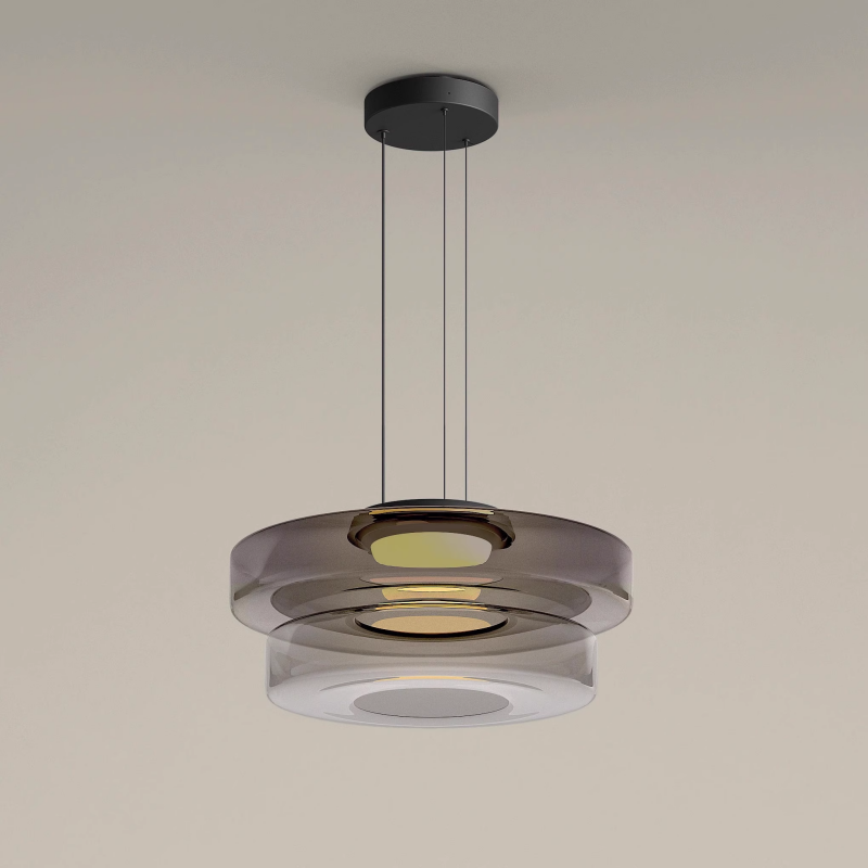 GeoGlow - Bauhaus Glass Pendant Light