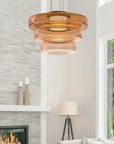 GeoGlow - Bauhaus Glass Pendant Light