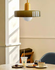 VividGlow - Bauhaus Colored Glass Pendant