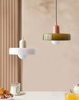 VividGlow - Bauhaus Colored Glass Pendant