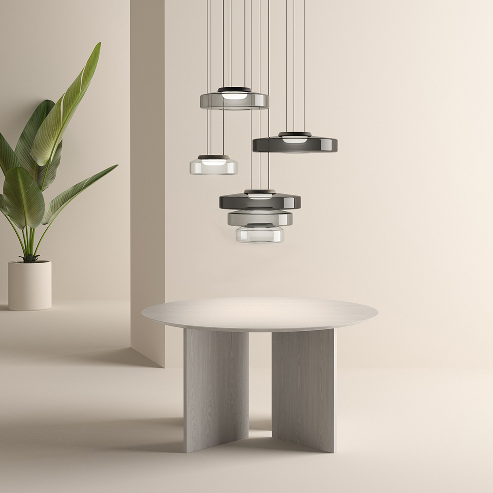 GeoGlow - Bauhaus Glass Pendant Light