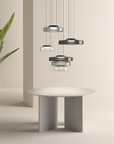 GeoGlow - Bauhaus Glass Pendant Light