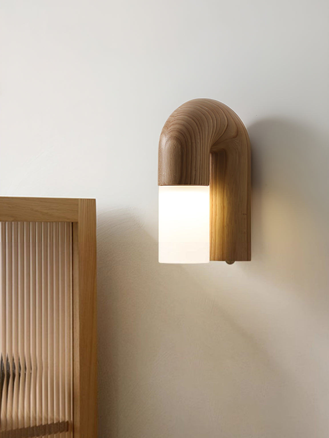 WoodenGlow - Arc Wall Lamp