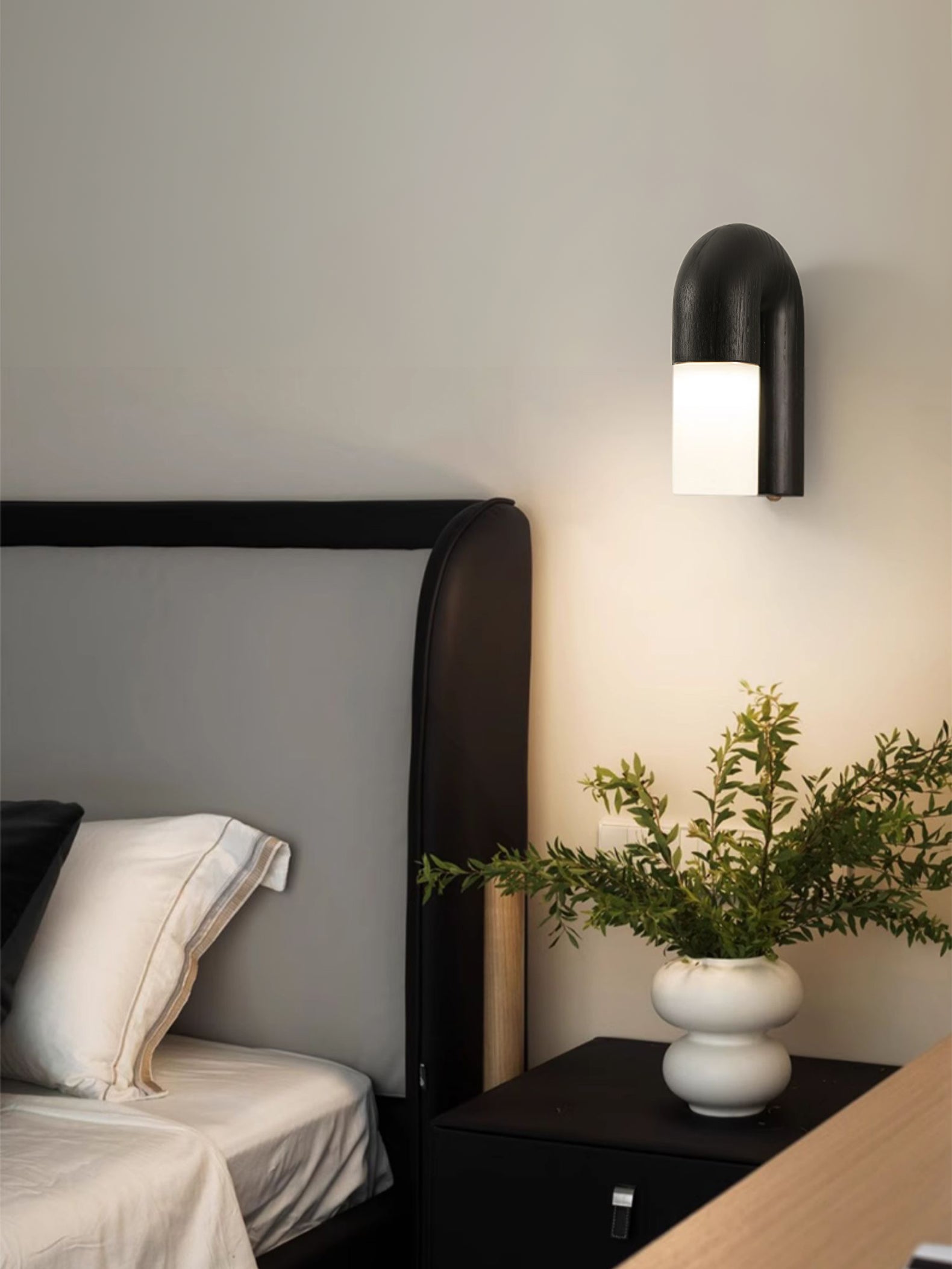 WoodenGlow - Arc Wall Lamp