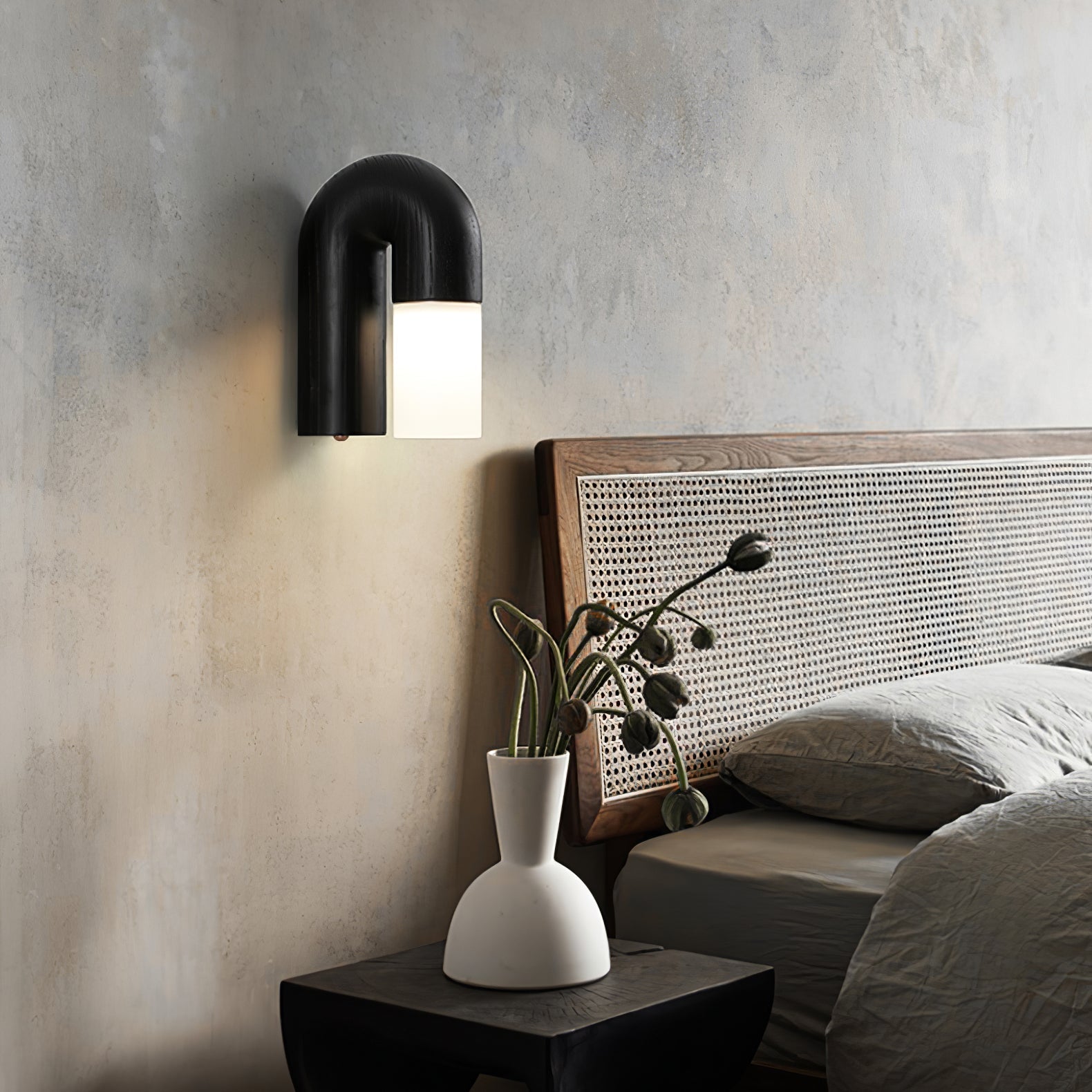 WoodenGlow - Arc Wall Lamp