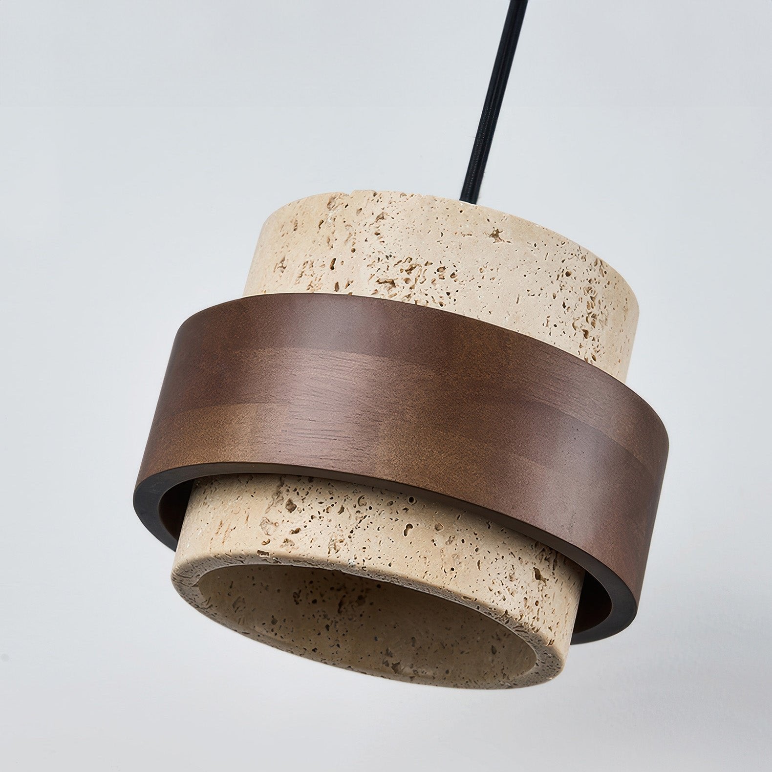 StoneAura - Retro Wabi-Sabi Pendant