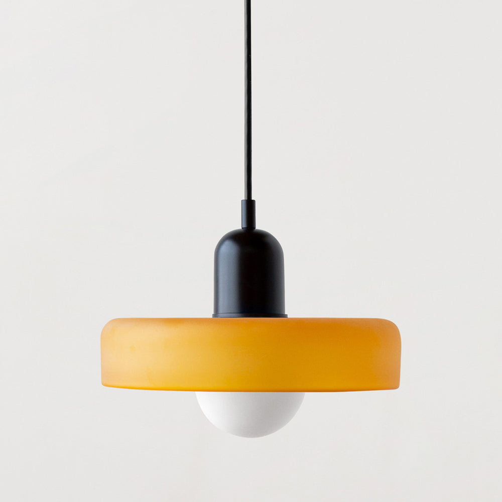 VividGlow - Bauhaus Colored Glass Pendant