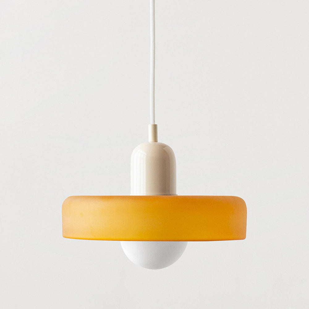 VividGlow - Bauhaus Colored Glass Pendant