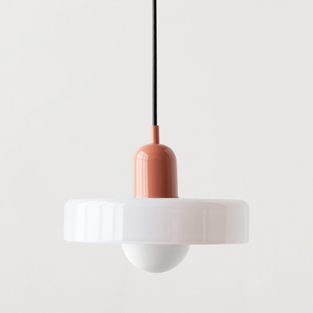 VividGlow - Bauhaus Colored Glass Pendant