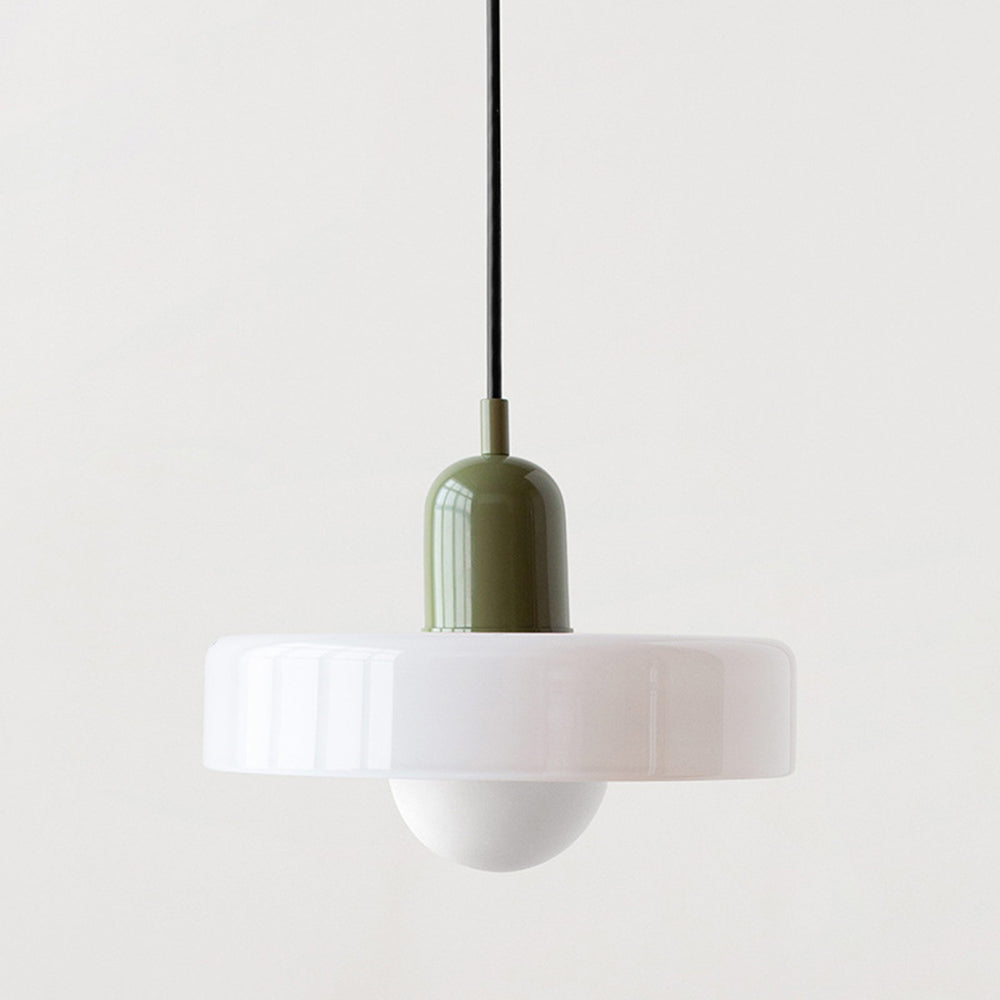 VividGlow - Bauhaus Colored Glass Pendant