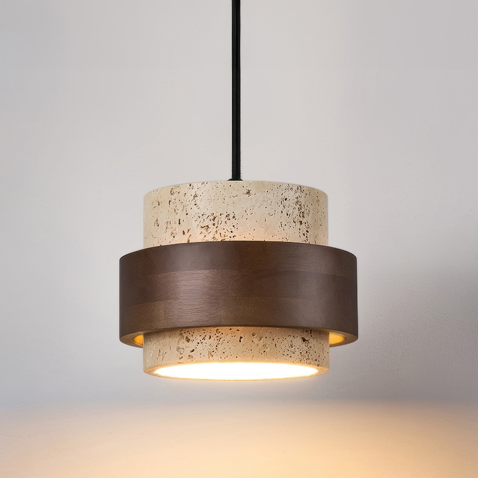 StoneAura - Retro Wabi-Sabi Pendant
