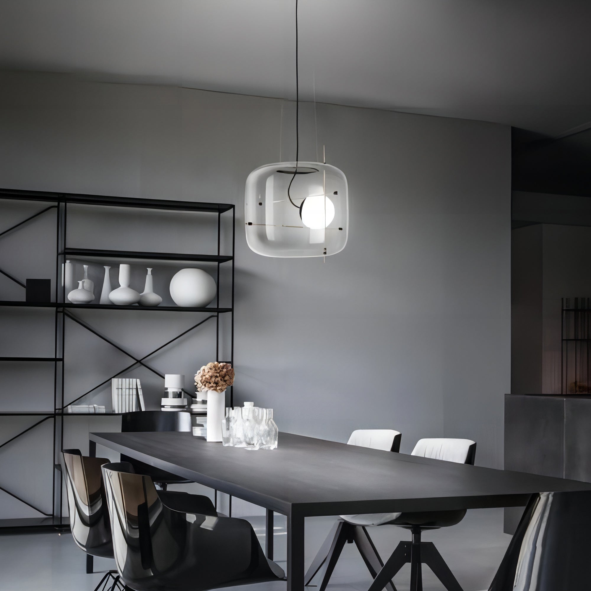 PlotLume - Modern Glass Pendant