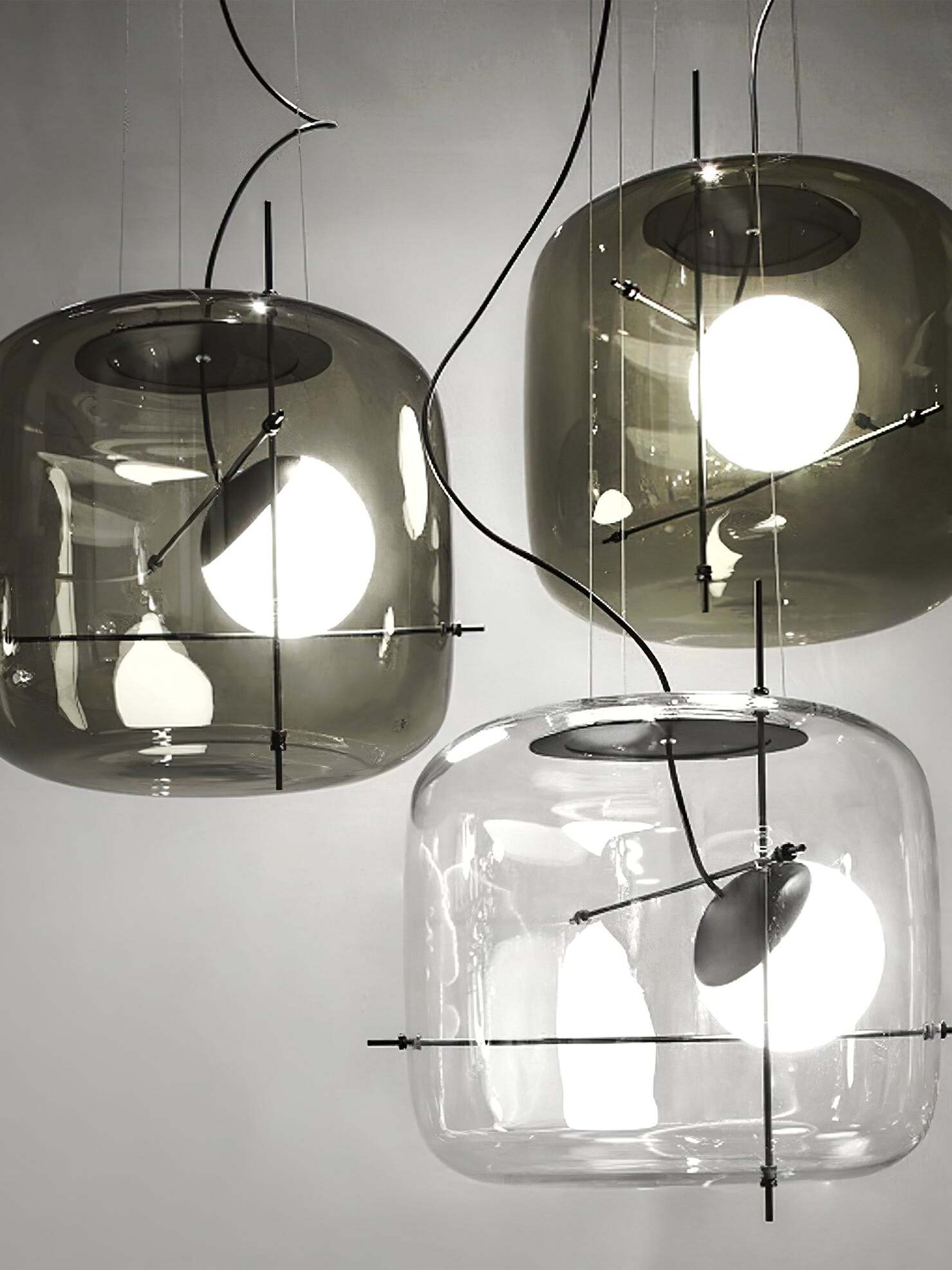 PlotLume - Modern Glass Pendant