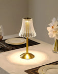 CrystalGlow - Luxurious Gold Table Lamp