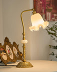 BrassBloom - Elegant Tulip Table Lamp