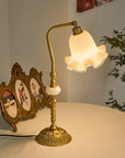 BrassBloom - Elegant Tulip Table Lamp