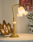 BrassBloom - Elegant Tulip Table Lamp