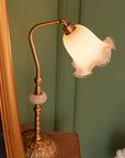 BrassBloom - Elegant Tulip Table Lamp