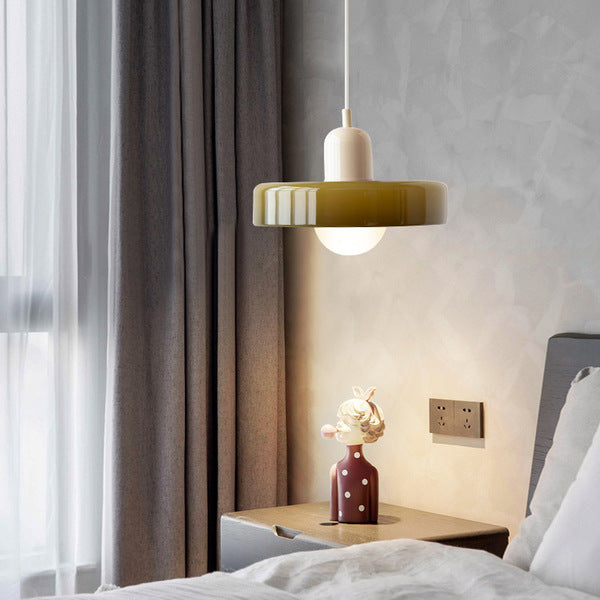 VividGlow - Bauhaus Colored Glass Pendant