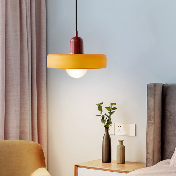 VividGlow - Bauhaus Colored Glass Pendant