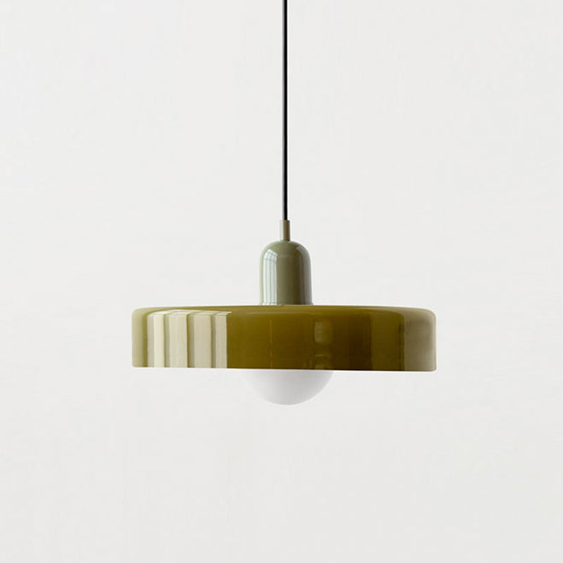 VividGlow - Bauhaus Colored Glass Pendant