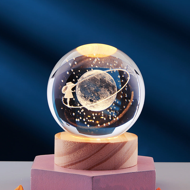 CrystalBeam - 3D Crystal Night Light