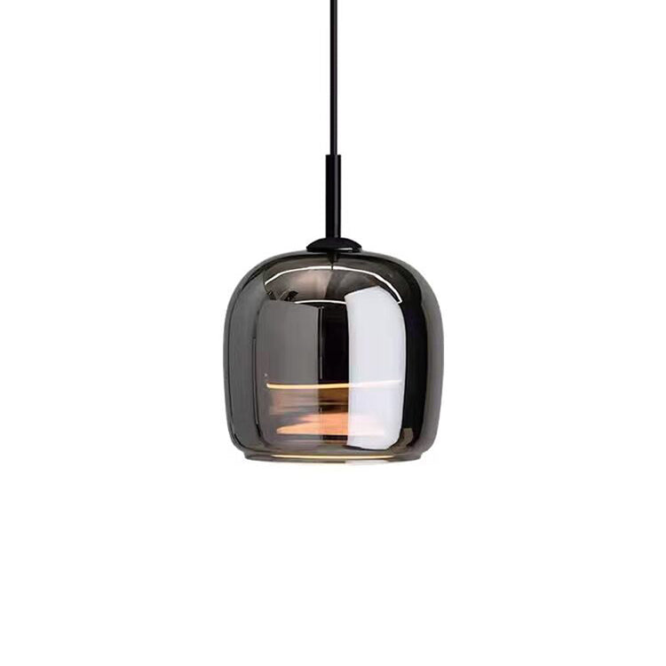 EbonyAura - Glass Pendant Light