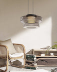 GeoGlow - Bauhaus Glass Pendant Light