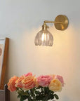 BloomGlow - Retro Flower-Shaped Wall Lamp