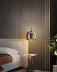 EbonyAura - Glass Pendant Light